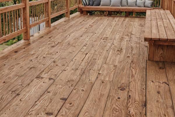 Cedar deck construction and repair