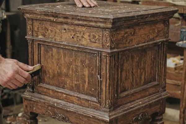 Antique furniture restoration work