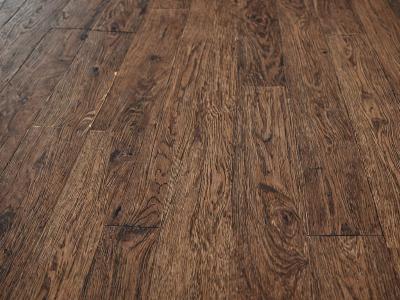 Hardwood floor installation